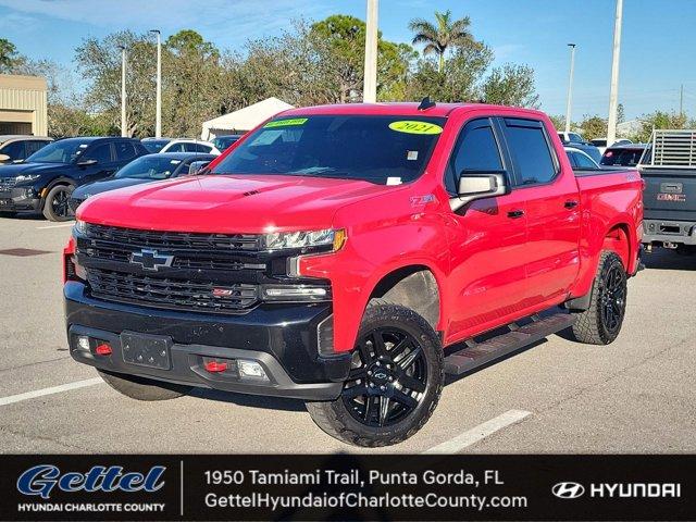 used 2021 Chevrolet Silverado 1500 car, priced at $41,989