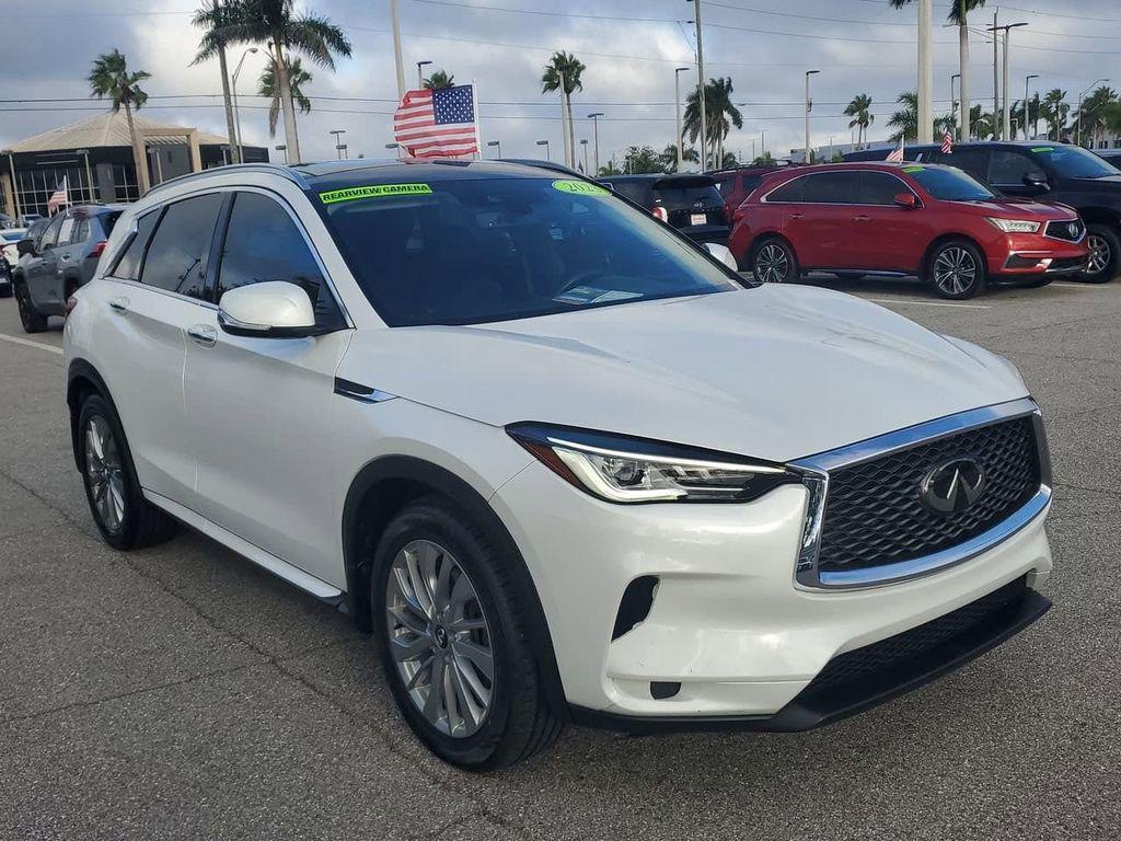 used 2023 INFINITI QX50 car, priced at $26,580