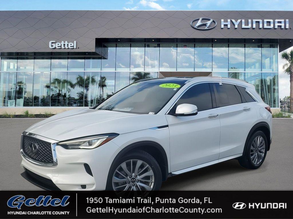 used 2023 INFINITI QX50 car, priced at $26,580