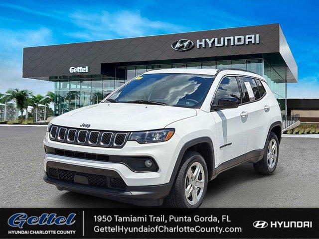 used 2023 Jeep Compass car, priced at $19,692