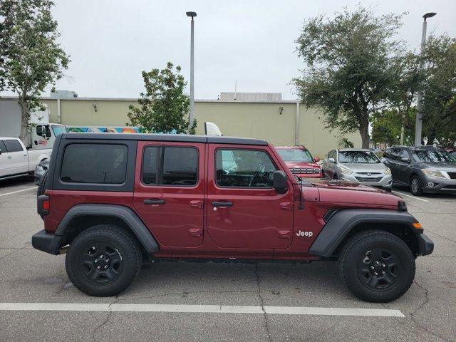 used 2021 Jeep Wrangler car, priced at $31,101