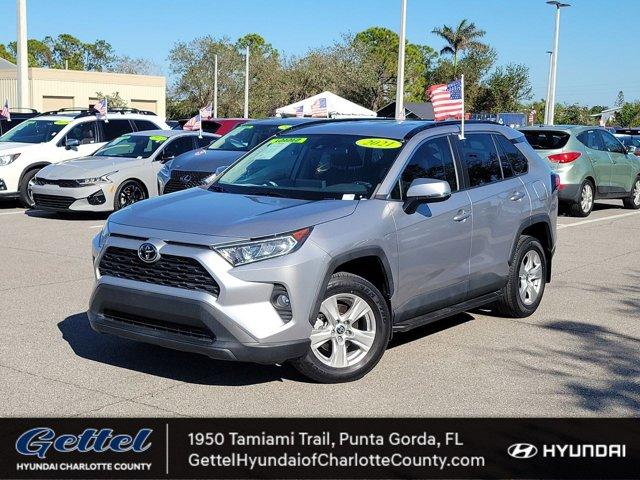 used 2021 Toyota RAV4 car, priced at $27,072