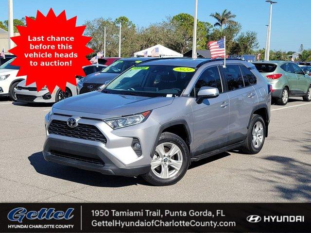 used 2021 Toyota RAV4 car, priced at $24,321