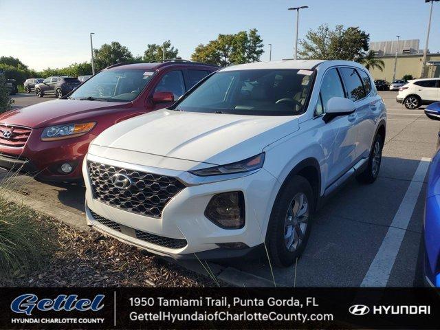 used 2020 Hyundai Santa Fe car, priced at $18,599