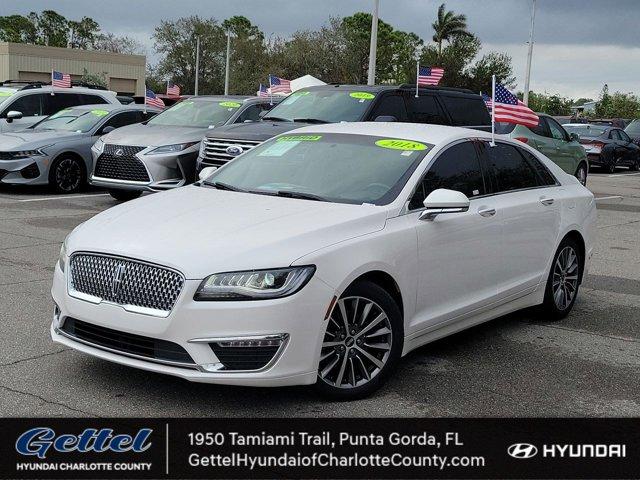 used 2018 Lincoln MKZ car, priced at $16,678