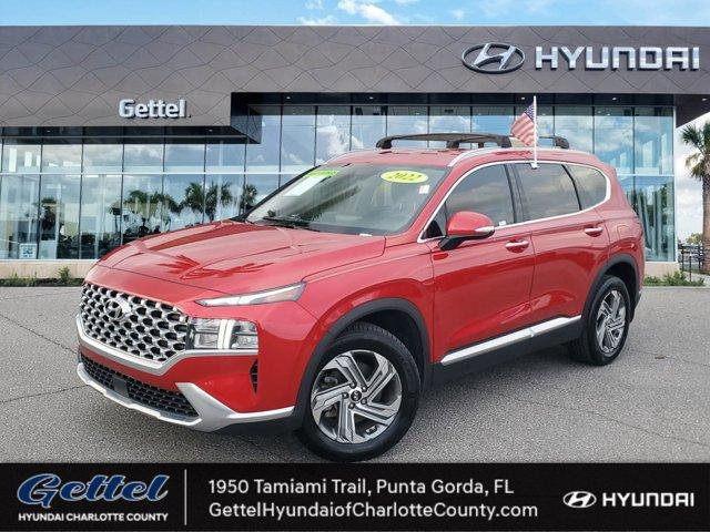 used 2022 Hyundai Santa Fe car, priced at $22,354