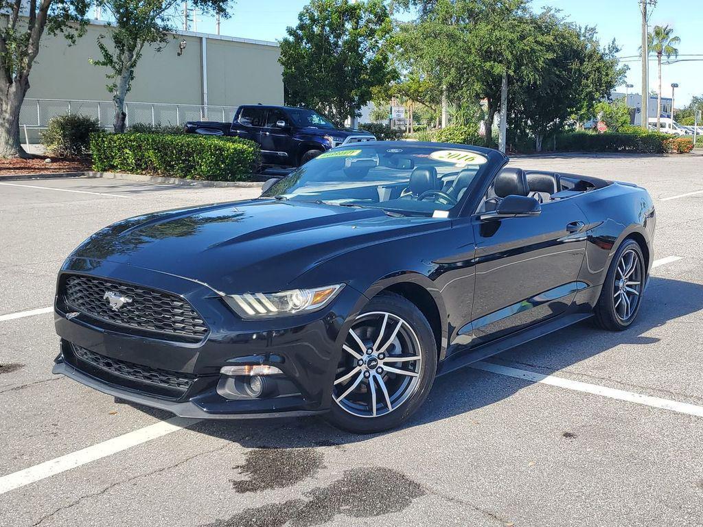 used 2016 Ford Mustang car, priced at $15,697