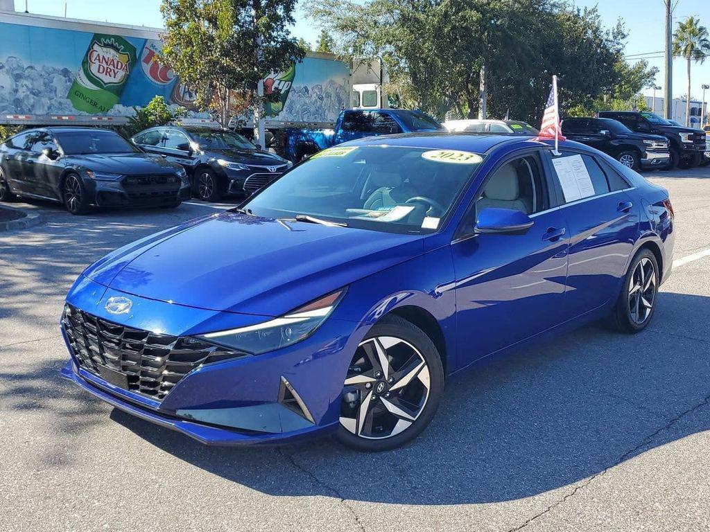 used 2023 Hyundai ELANTRA HEV car, priced at $18,998