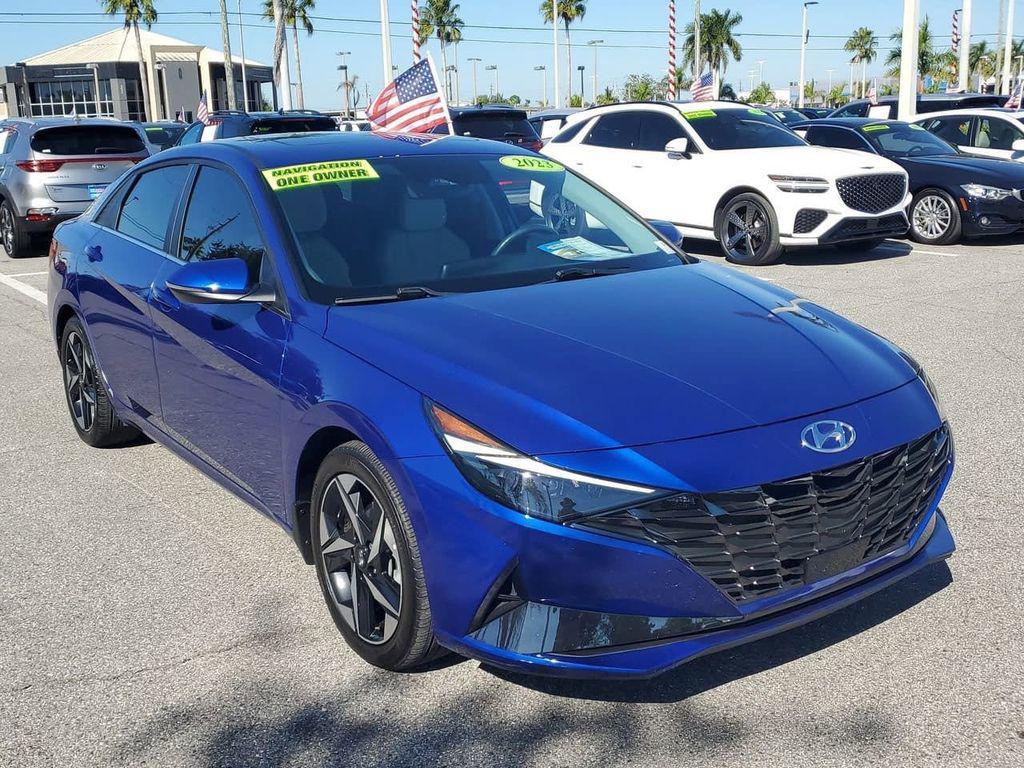used 2023 Hyundai ELANTRA HEV car, priced at $18,998