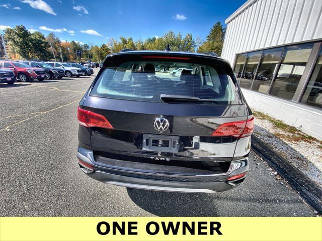 used 2022 Volkswagen Taos car, priced at $21,425