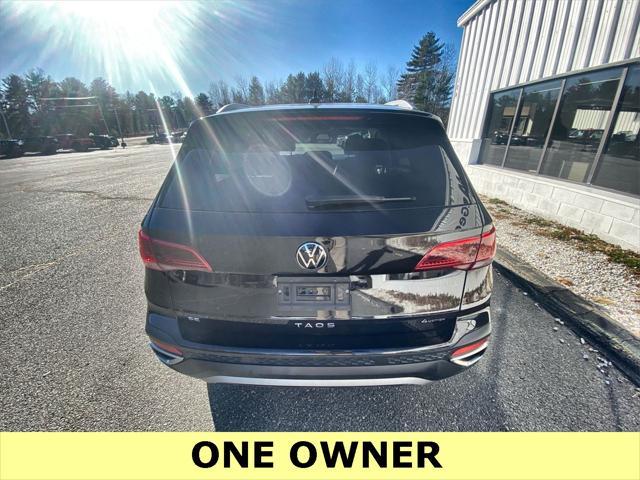 used 2022 Volkswagen Taos car, priced at $21,652