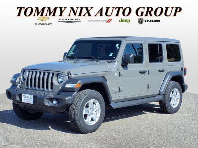 used 2020 Jeep Wrangler Unlimited car, priced at $34,900