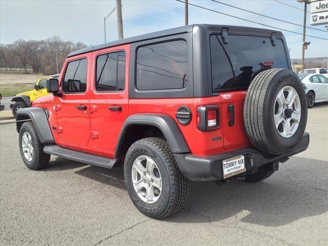 used 2021 Jeep Wrangler Unlimited car, priced at $36,900