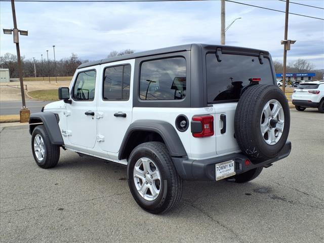 used 2021 Jeep Wrangler Unlimited car, priced at $33,900