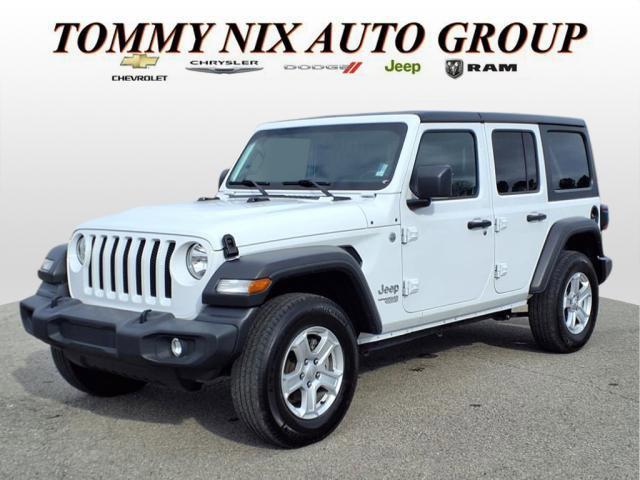 used 2021 Jeep Wrangler Unlimited car, priced at $33,900