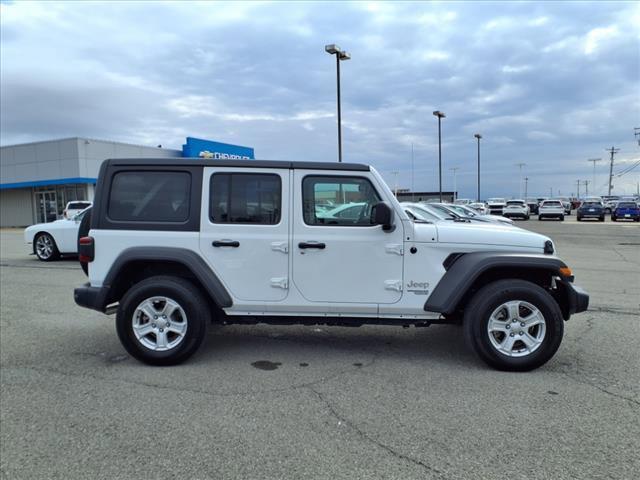 used 2021 Jeep Wrangler Unlimited car, priced at $33,900