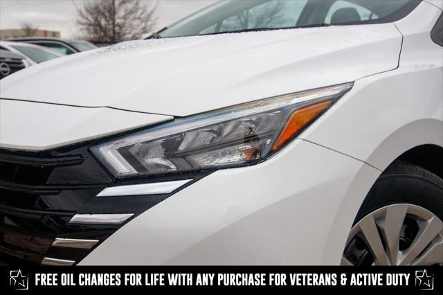 new 2025 Nissan Versa car, priced at $19,992