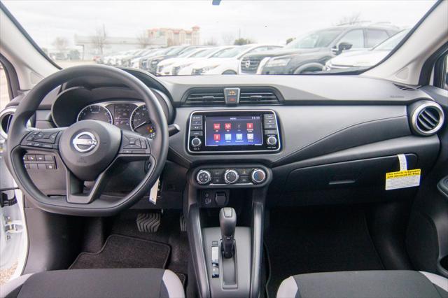 new 2025 Nissan Versa car, priced at $20,695