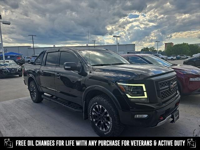 used 2021 Nissan Titan car, priced at $29,721