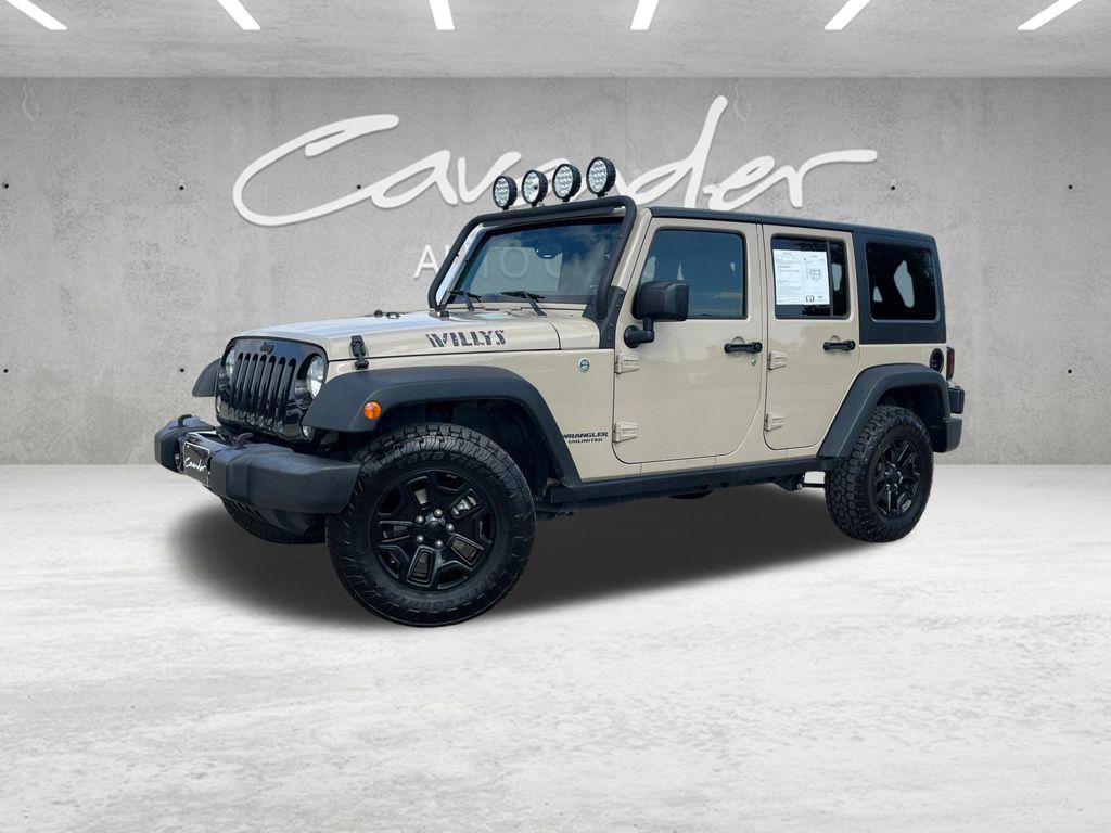 used 2016 Jeep Wrangler Unlimited car, priced at $19,601