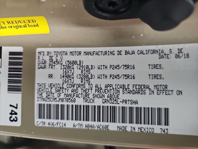 used 2018 Toyota Tacoma car, priced at $30,965
