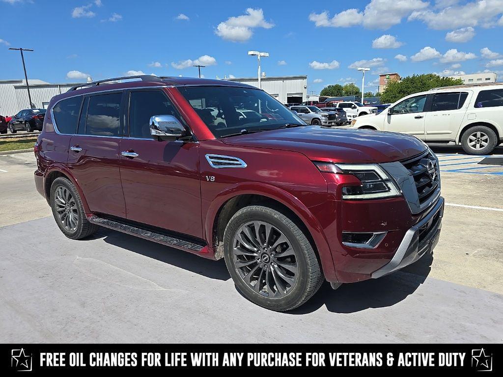 used 2021 Nissan Armada car, priced at $33,345