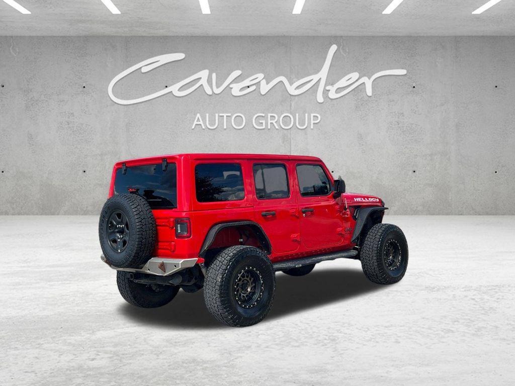 used 2022 Jeep Wrangler Unlimited car, priced at $38,855