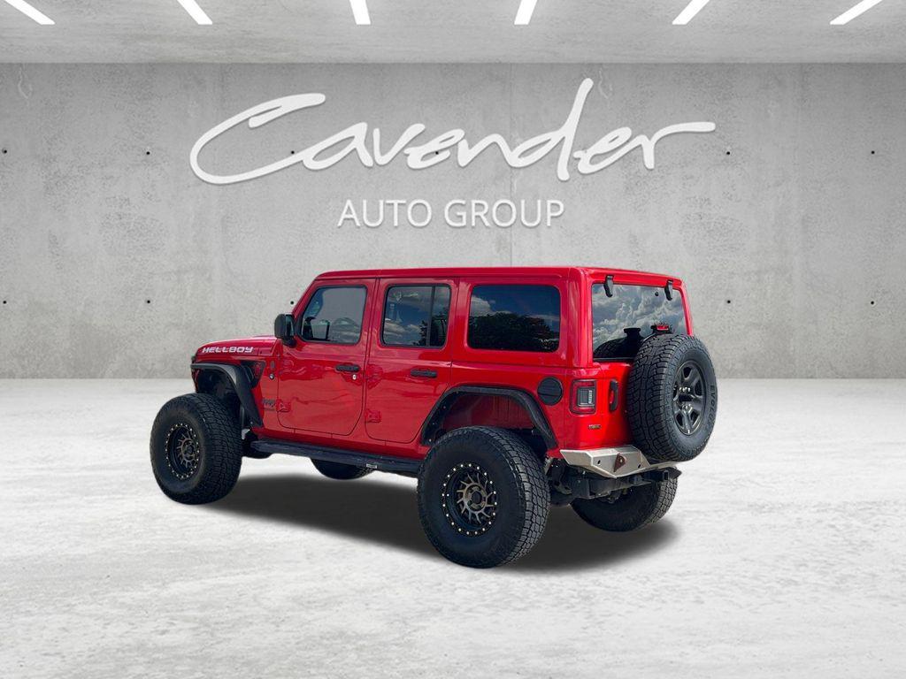 used 2022 Jeep Wrangler Unlimited car, priced at $38,855