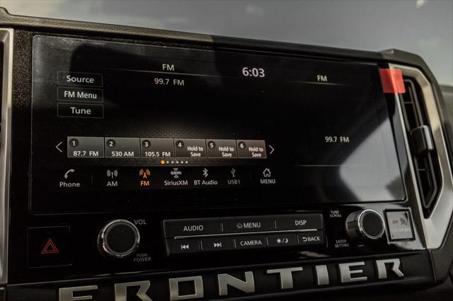 new 2025 Nissan Frontier car, priced at $36,497