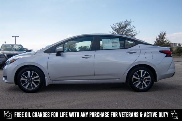 new 2025 Nissan Versa car, priced at $22,596