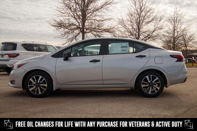 new 2025 Nissan Versa car, priced at $21,498