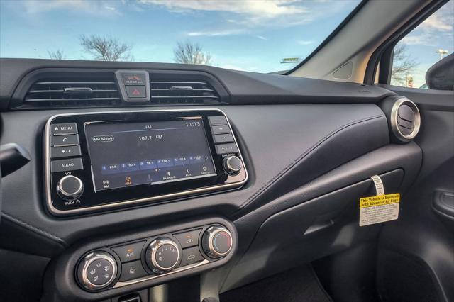 new 2025 Nissan Versa car, priced at $20,695