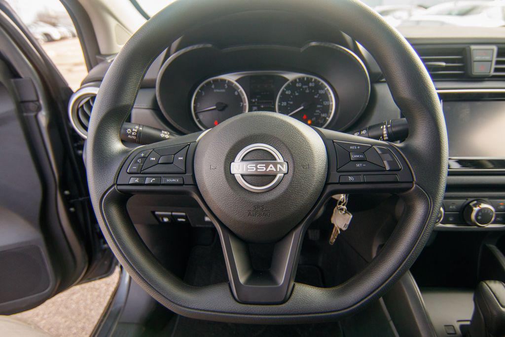 new 2025 Nissan Versa car, priced at $20,499