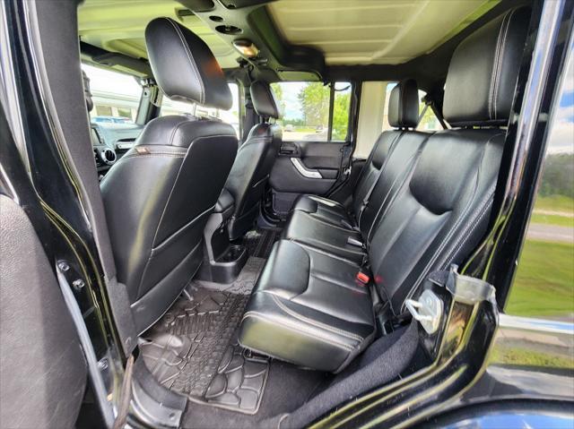 used 2016 Jeep Wrangler Unlimited car, priced at $21,950