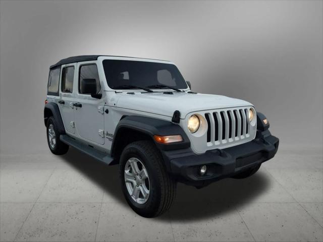 used 2019 Jeep Wrangler Unlimited car, priced at $23,936