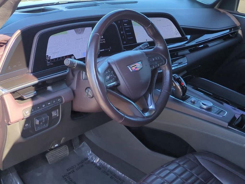 used 2022 Cadillac Escalade car, priced at $68,600