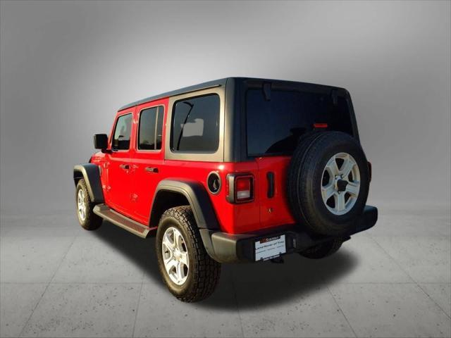 used 2019 Jeep Wrangler Unlimited car, priced at $22,516