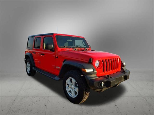 used 2019 Jeep Wrangler Unlimited car, priced at $22,516