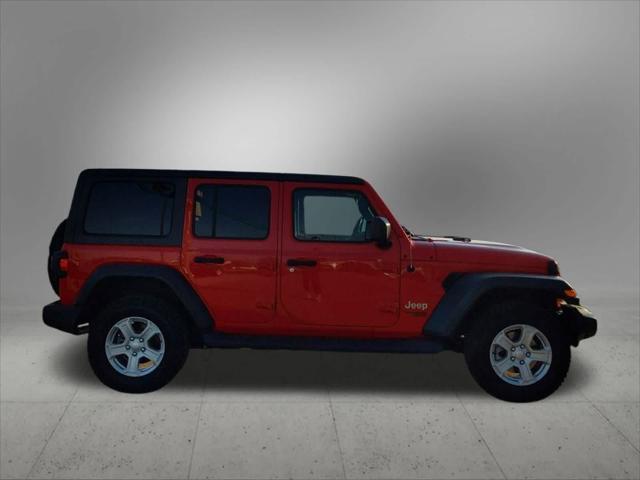 used 2019 Jeep Wrangler Unlimited car, priced at $22,516