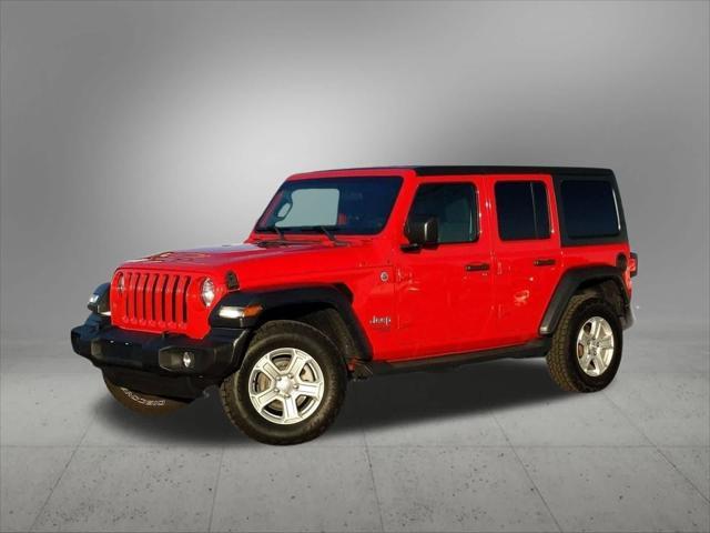 used 2019 Jeep Wrangler Unlimited car, priced at $22,516