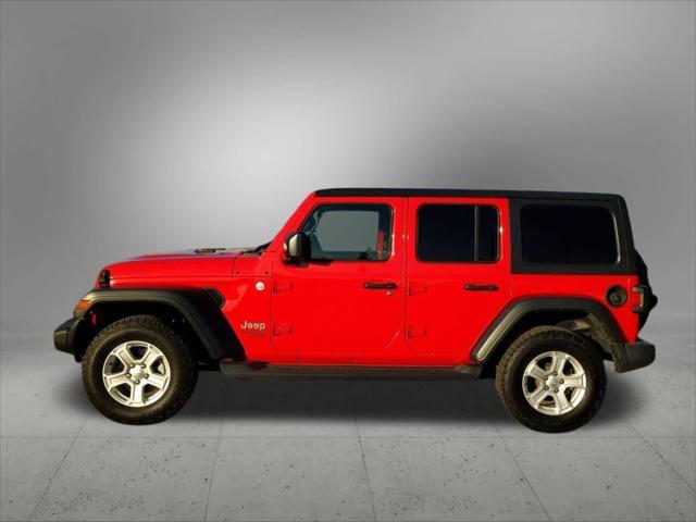 used 2019 Jeep Wrangler Unlimited car, priced at $22,516