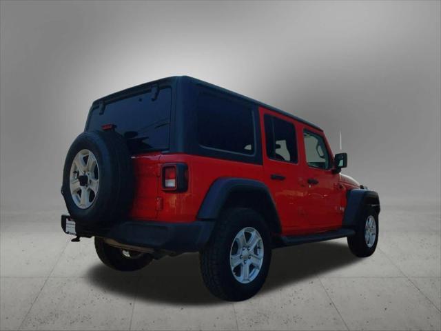 used 2019 Jeep Wrangler Unlimited car, priced at $22,516