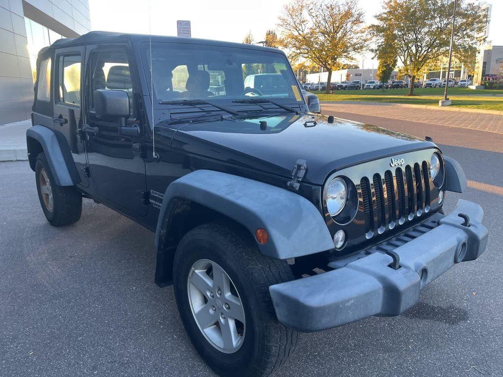 used 2016 Jeep Wrangler Unlimited car, priced at $16,872