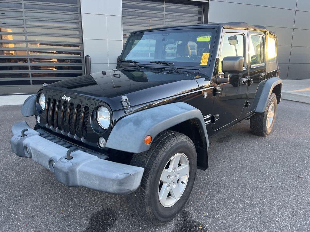 used 2016 Jeep Wrangler Unlimited car, priced at $16,872