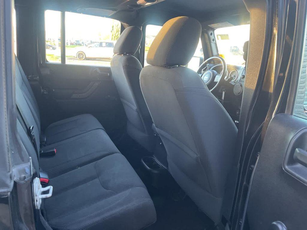 used 2016 Jeep Wrangler Unlimited car, priced at $16,872