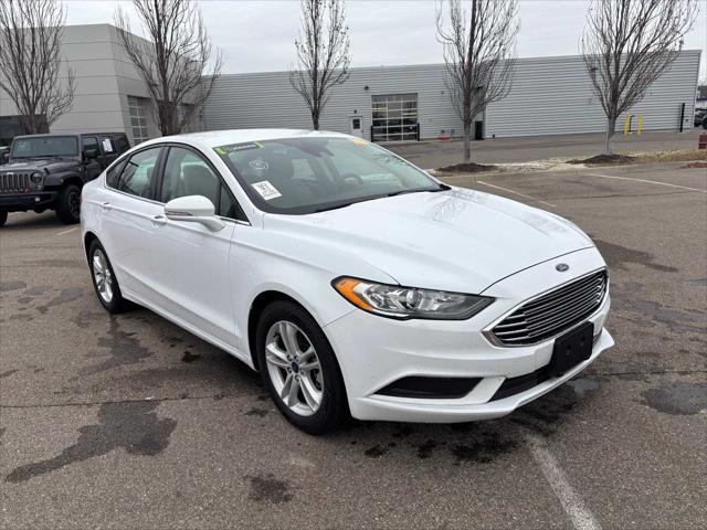 used 2018 Ford Fusion car, priced at $12,708