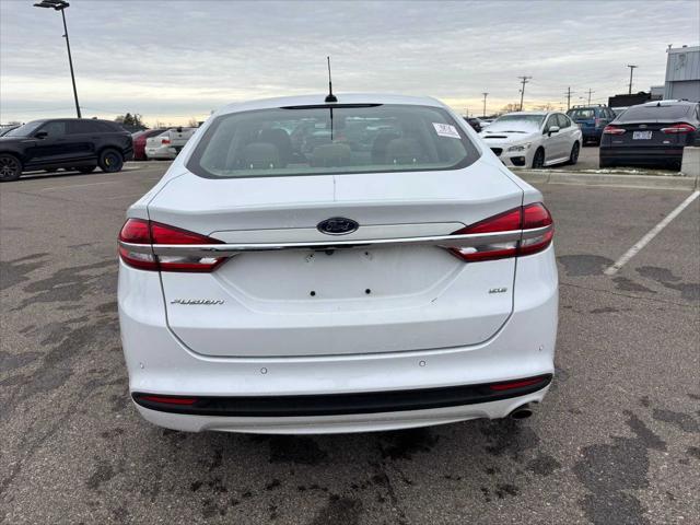 used 2018 Ford Fusion car, priced at $12,708