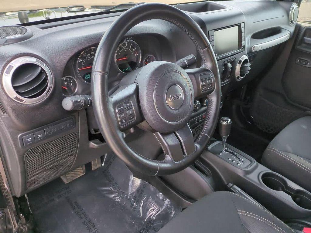 used 2015 Jeep Wrangler Unlimited car, priced at $19,988