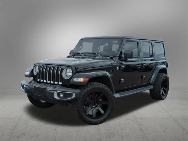 used 2021 Jeep Wrangler Unlimited car, priced at $28,641