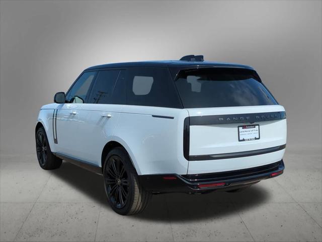 new 2025 Land Rover Range Rover car, priced at $144,330
